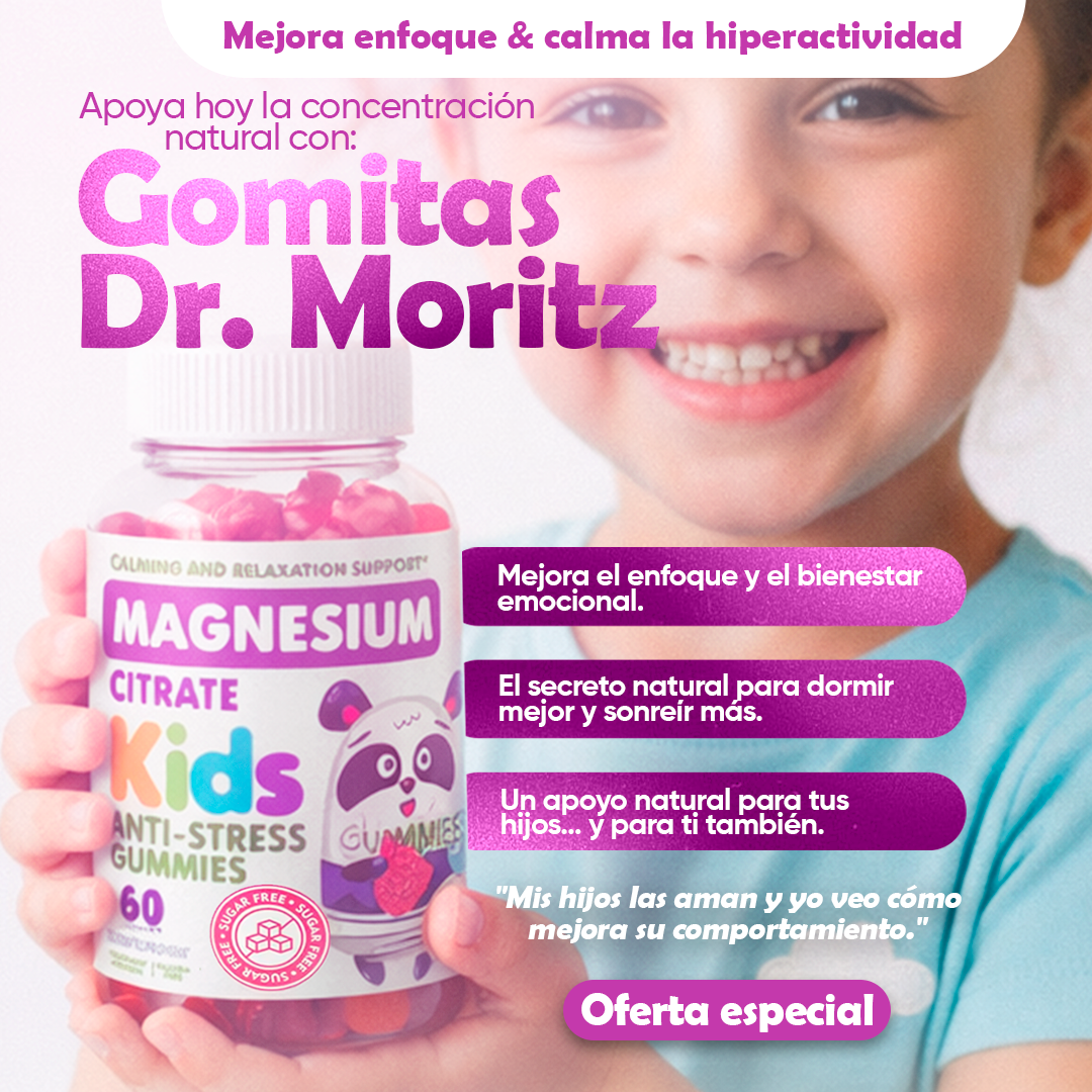 Gomitas naturales para niños