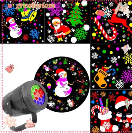 Proyector navideño